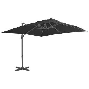 Umbrelă de exterior cu bază portabilă, antracit - Img 3