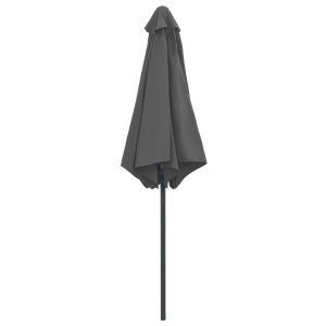 Umbrelă de soare cu stâlp aluminiu, antracit, 270 x 246 cm - Img 7