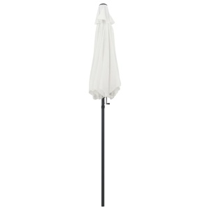 Umbrelă de soare, nisipiu, 200 x 211 cm, aluminiu - Img 7
