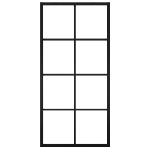 Ușă glisantă aluminiu și sticlă ESG 83x205 cm negru - Img 4