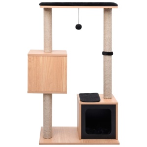 Ansamblu pentru pisici, covoraș din funie de sisal, 104 cm - Img 8