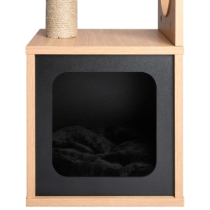 Ansamblu pentru pisici, covoraș din funie de sisal, 60 cm - Img 5