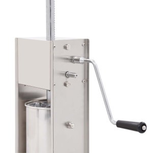 Aparat de umplut cârnați manual, argintiu, 7 L, oțel inoxidabil - Img 8