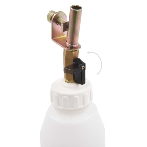 Aparat pneumatic aerisire frâne cu sticlă de reumplere, 2 L - Img 5