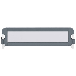 Balustradă de protecție pat copii, gri, 120 x 42 cm, poliester - Img 3