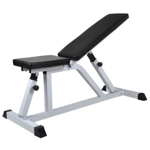 Bancă de antrenament cu set de haltere și gantere, 60,5 kg - Img 3