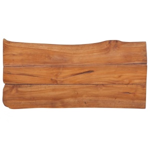 Bancă de grădină, 80 cm, lemn masiv de tec - Img 4