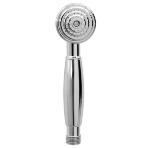 Baterie cadă cu 2 robinete + Deviator duș de mână Chrome Retro - Img 8