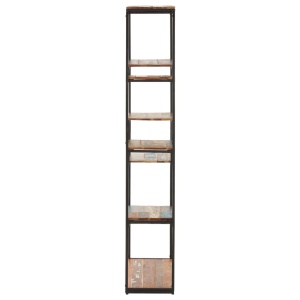 Bibliotecă, 80 x 30 x 180 cm, lemn masiv reciclat - Img 3