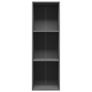 Bibliotecă/Comodă TV, gri, 36 x 30 x 114 cm, PAL - Img 5