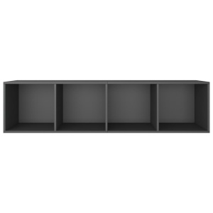 Bibliotecă/Comodă TV, gri, 36 x 30 x 143 cm, PAL - Img 12