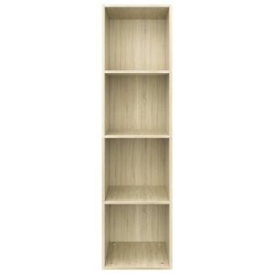 Bibliotecă/Comodă TV, stejar Sonoma, 36 x 30 x 143 cm, PAL - Img 5