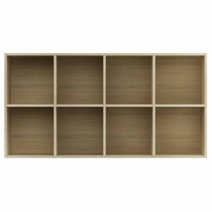 Bibliotecă/Servantă, stejar Sonoma, 66 x 30 x 130 cm, PAL - Img 12