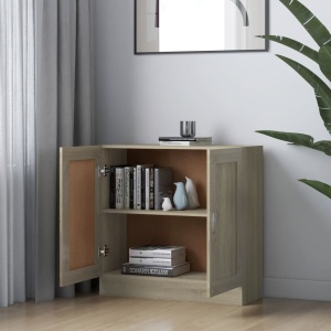 Bibliotecă, stejar Sonoma, 82,5 x 30,5 x 80 cm, PAL - Img 3