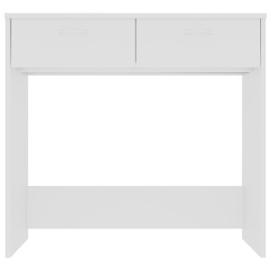 Birou, alb, 80 x 40 x 75 cm, PAL - Img 4