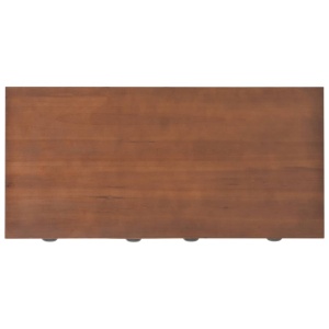 Birou cu 3 sertare, 110 x 50 x 78 cm, lemn masiv de brad - Img 5