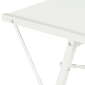 Birou cu raft, alb, 116 x 50 x 93 cm - Img 5