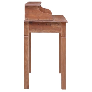 Birou de scris cu sertare, 90x50x101 cm, lemn masiv reciclat - Img 4