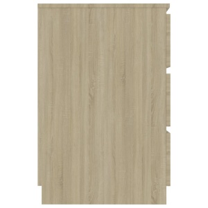 Birou de scris, stejar Sonoma, 140 x 50 x 77 cm, PAL - Img 6