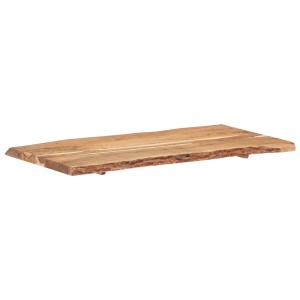 Blat de masă, 120x60x3,8 cm, lemn masiv de acacia - Img 5