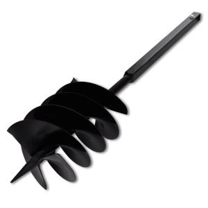 Burghiu manual găuri in pământ 200 mm cu tub prelungitor 5 m - Img 4