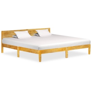 Cadru de pat, 200 cm, lemn masiv de mango