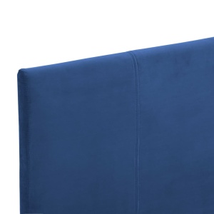 Cadru de pat, albastru, 90 x 200 cm, material textil - Img 6