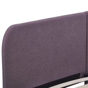 Cadru de pat, gri taupe, 180 x 200 cm, material textil - Img 7