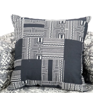 Canapea puf modulară cu 3 locuri, gri deschis, material textil - Img 6