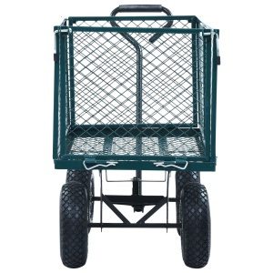 Cărucior manual de grădină, verde, 350 kg - Img 5