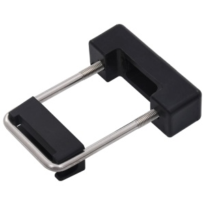 Clemă de prindere U cu plastic stâlp gard, 60x40 mm, 25 seturi - Img 2