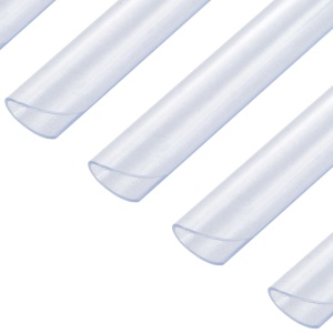 Cleme fixare fâșii de gard, 100 buc., PVC, transparent - Img 3