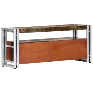 Comodă TV, 90 x 30 x 40 cm, lemn masiv reciclat - Img 3