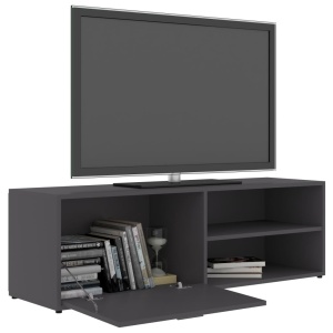 Comodă TV, gri, 120 x 34 x 37 cm, PAL - Img 8