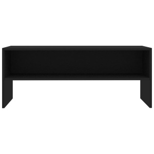Comodă TV, negru, 100 x 40 x 40 cm, PAL - Img 4