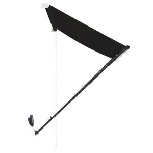 Copertină retractabilă cu LED, antracit, 150 x 150 cm - Img 6