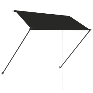 Copertină retractabilă cu LED, antracit, 250 x 150 cm - Img 8