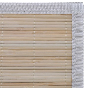 Covor din bambus, 160 x 230 cm, natural - Img 5