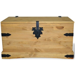 Cufăr depozitare din pin mexican Corona Range 91 x 49,5 x 47 cm - Img 3