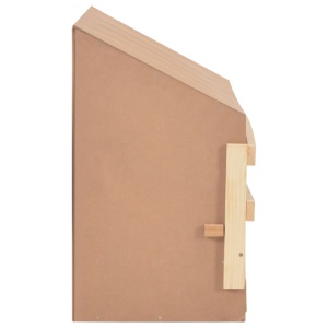 Cuibar găini cu 5 compartimente 117x33x54 cm lemn masiv pin - Img 6
