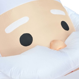 Decorațiune Crăciun Moș Crăciun gonflabil cu LED-uri IP44 4,5 m - Img 7