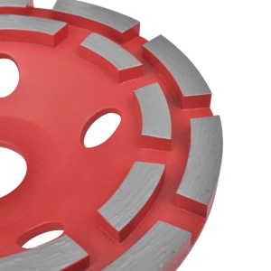 Disc diamantat dublu tip ceașcă pentru șlefuire beton 125 mm - Img 3