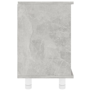 Dulap de baie, gri beton, 60 x 32 x 53,5 cm, PAL - Img 6
