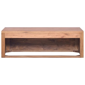 Dulap de baie suspendat, 90 x 45 x 30 cm, lemn masiv de tec - Img 11