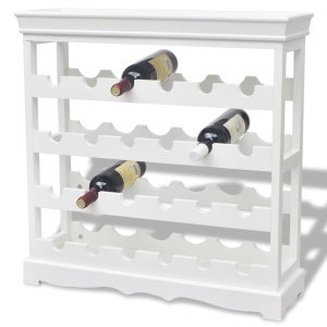 Dulap pentru sticle de vin Abreu, alb - Img 3