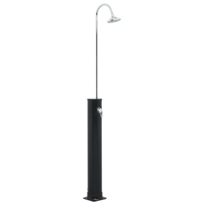 Duș solar, negru, 214 cm, 20 L - Img 2