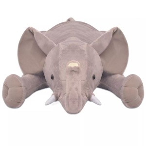 Elefant de pluș de jucărie XXL, 120 cm - Img 3