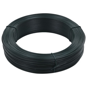 Fir tensionare pentru gard 250 m 1,6/2,5 mm verde inchis, oțel