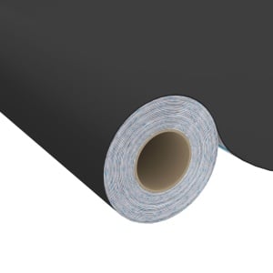 Folie de mobilier autoadezivă, negru, 500 x 90 cm, PVC - Img 3