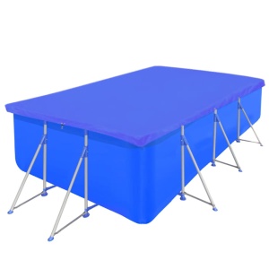 Folie pentru piscină dreptunghiulară din PE 90 g/mp 400 x 207 x 10 cm - Img 3